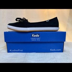 Keds Women’s Teacup Black Sneakers Size 7